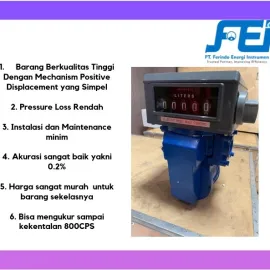 Positive Displacement Flow Meter Flow Meter Solar PD Vane Flow Controls
